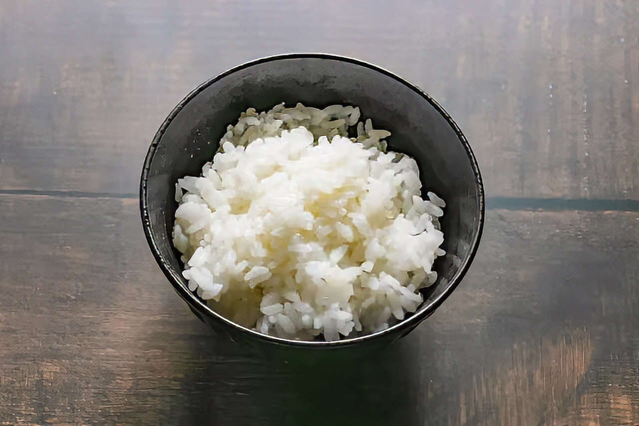 Cooked Koshihikari rice