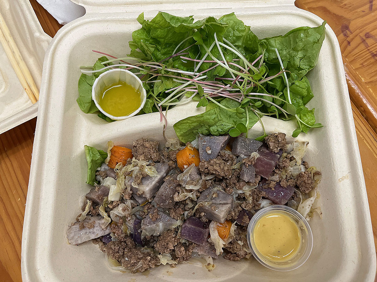 Ground Veal with Cabbage lunch