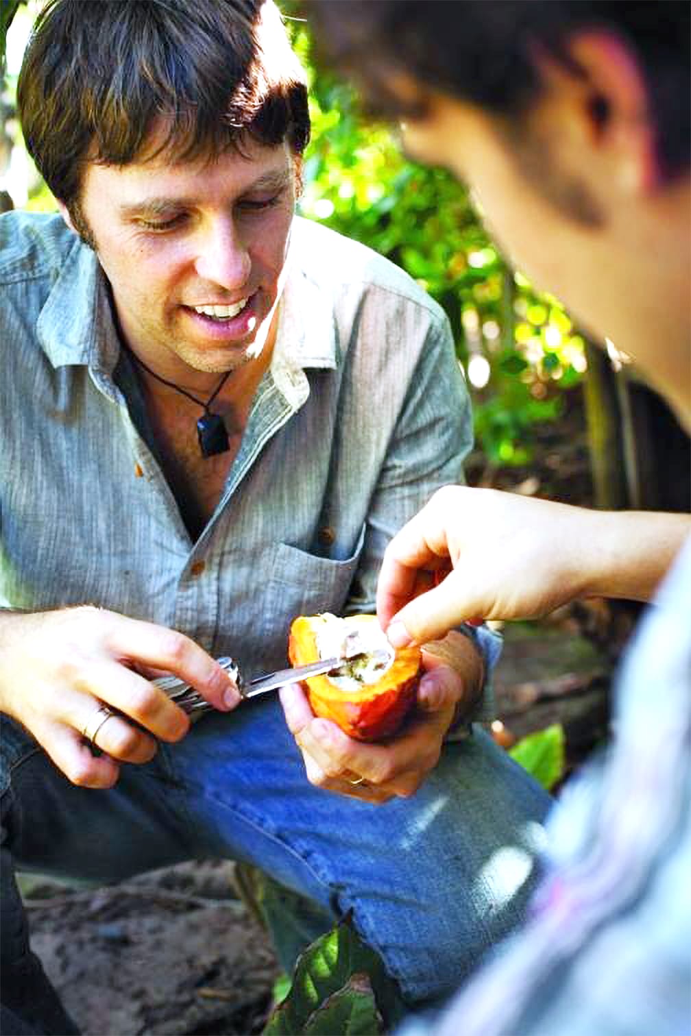 Nat Bletter, cacao specialist and founder of Madre Chocolate