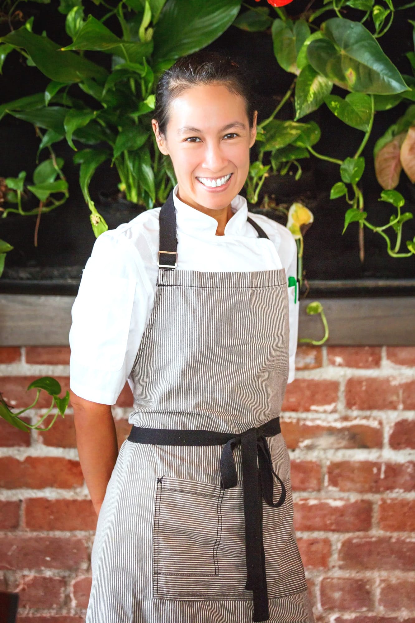 Chef Robynne Maii at Fete restaurant